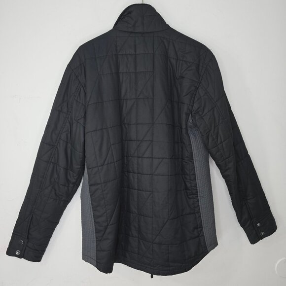 Hurley Covert Shredder Quilted Jacket Black Grey - Picture 7 of 7